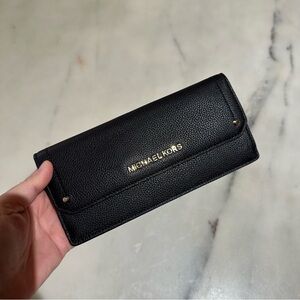 Michael michael kors hayes flat wallet